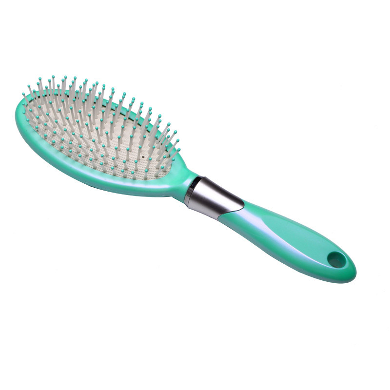 Luxious Depinging Merenneito shell Brush Electrolating Hair Brush Floral Hair Combs Hair Beauty Care Highlight Combs for Hair Clipper